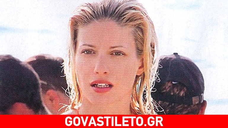 Στιγμές ξεγνοιασιάς για την Ευαγγελία Αραβανή στη Λευκάδα μετά τον χαμό του πατέρα της